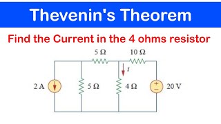 18  Thevenins Theorem  Concept with Solved Examples knust [upl. by Shaper]