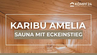 So montiert man eine Sauna  Karibu Amelia  Montageanleitung [upl. by Tayyebeb]