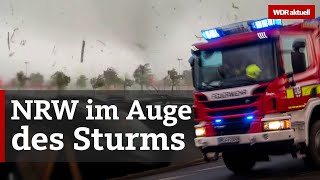 3mal Tornado in NRW So heftig war der Sturm um Paderborn Lippstadt amp Höxter  WDR Aktuelle Stunde [upl. by Orestes]