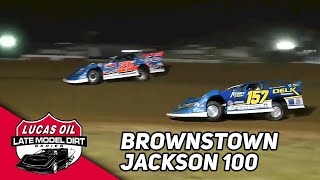 2023 Highlights  44th Annual Jackson 100  Brownstown Speedway [upl. by Fanechka]