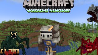 Im DoomedMinecraft 1201 Modded Survival Episode 3 [upl. by Eedyah]