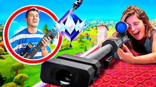 JEANFILS MAIDE À DEVENIR UNREAL EN RECHARGE CLASSÉ SUR FORTNITE [upl. by Nairrad]