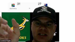 Review of the Springboks vs All Blacks first test [upl. by Arhaz939]