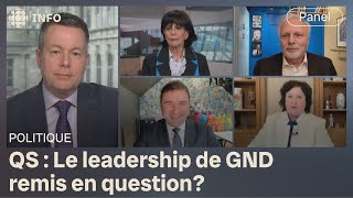 GND absent aujourdhui  il « a besoin dun moment »  Mordus de politique [upl. by Airenahs]