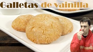 GALLETAS de VAINILLA 😍🍪😋 Receta rápida fácil y deliciosa Receta  268 [upl. by Regni]