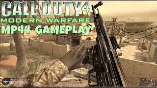 CoD4 MW MP44 Multiplayer Gameplay 2021  Backlot [upl. by Raychel378]