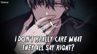 「Nightcore」→ Hate Me  Lyrics [upl. by Enneite566]