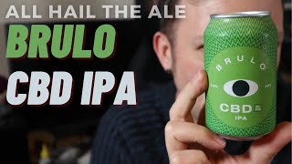 BRULO  CBD IPA Alcohol Free Review [upl. by Einnad]