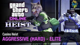 Casino Heist  Aggressive  GTA Online Casino Heist  Diamond Casino Heist [upl. by Drofyar]