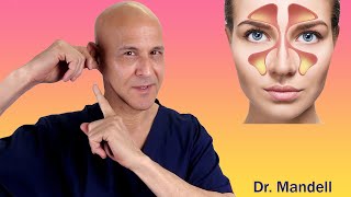 Ear Reflex Mobilization for Sinus Congestion Tinnitus Eustachian Tubes  Dr Mandell [upl. by Alpheus]