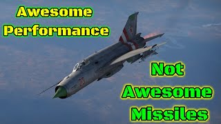 Full MiG21S Review  Should You Buy It  Great Plane Meh Missiles War Thunder [upl. by Ahsinhoj]