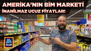 Amerika’nın BİM Marketi  İnanılmaz Uygun Fiyatlar ALDI Market [upl. by Damalas746]