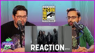 Marvel’s The Defenders  Official Trailer 2 Reaction  SDCC 2017 [upl. by Corri]