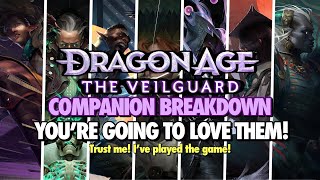 A SPOILER FREE REVIEW OF ALL THE VEILGUARD COMPANIONS [upl. by Tedder941]