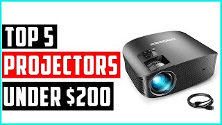 Best projectors under 200 In 2024  Projector Buying Guide Everything You Need to Know [upl. by Ertnom]