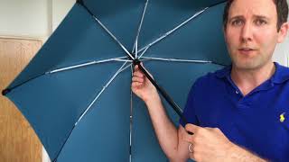 Senz Automatic Windproof Umbrella Review [upl. by Ahsimet]