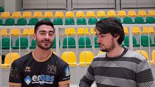 Serie A1  G11  Intervista Giorgio Maniero difensore Engas Hockey Vercelli [upl. by Rokach471]