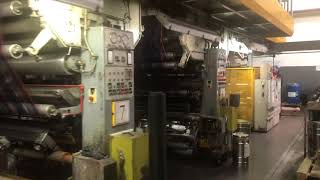 RO165 Schiavi Cadet Rotogravure printing machine [upl. by Mathias]