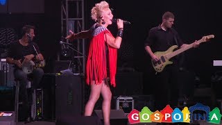 Lepa Brena  LIVE  Biseru beli  Novi Becej 30082015 [upl. by Phail]