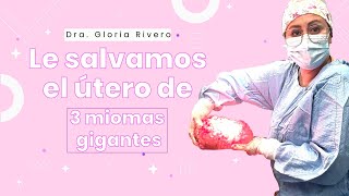 Le salvamos el útero de 3 MIOMAS GIGANTES [upl. by Madaras]