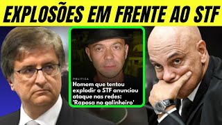 EXTRA URGENTE EXPLOSÕES EM FRENTE AO STF [upl. by Jasmin]