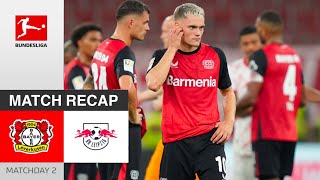 Our First Defeat 😢 LEVERKUSEN vs RB LEIPZIG  BUNDESLIGA GAMEWEEK 2 [upl. by Lonyer]