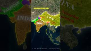 Whats the actual map of India shorts india [upl. by Gates488]