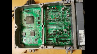 How to Remove Immobilizer chip from ECU Honda [upl. by Lydie879]