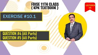 FSC book 1KPK  Exercise 101 Q45 [upl. by Norihs712]