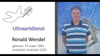 Uitvaart Ronald Wendel [upl. by Glassco]