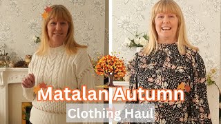 Matalan Autumn Clothing Haul [upl. by Cogn]