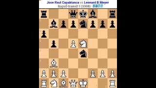 Capablanca chess game capablanca amazing sacrifice for the queen capablanca trapped and check mate [upl. by Wasserman]