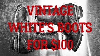 Vintage Whites Boots for only 100 [upl. by Elyc]