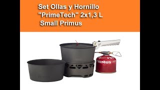 PrimeTech Stove Set 13L Primus Trekking Camping Moto Overland [upl. by Gass658]