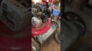 episode 2 saving Janet the Murray push mower with the Briggs amp Stratton engine wheels repair [upl. by Ecnedurp]