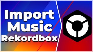 🔴How to import music in Rekordbox in 2024❗2024 Tutorial✅ [upl. by Gelman687]