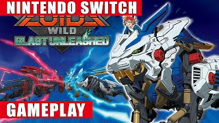 Zoids Wild Blast Unleashed Nintendo Switch Gameplay [upl. by Repotsirhc463]