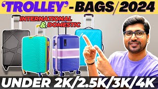 SALE⚡Best Trolley Bag In India 2024⚡Best Trolley Bags Under 3000⚡Best Trolley Bags 2024 India⚡ [upl. by Ressler]