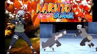 Kakashi vs Obito English Dub [upl. by Stephanus352]