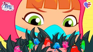 🐛 Misifú Gets Magic Lice 🐞 Cartoons for Kids [upl. by Zadoc]