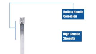 Stainless Steel Cable Ties  Informational Video [upl. by Petrie]