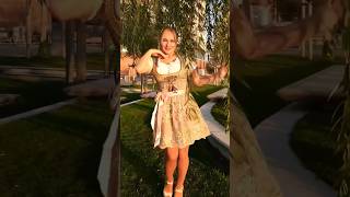 Dirndl schlager oktoberfest womenstyle YouTubeCreatorCommunity [upl. by Marje]