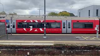 Gatwick Express coming into Gatwick Airport for Brighton [upl. by Adnawahs]