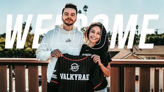 VALKYRAE JOINS 100 THIEVES [upl. by Harle]