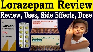 Lorazepam 2mg 1 mg tablet in urdu  Ativan 2mg 1mg tablet uses hindi  Side Effects Dose [upl. by Archibold]