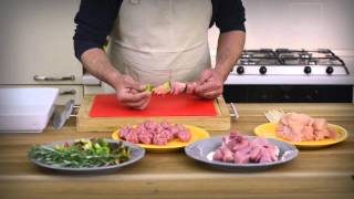 Spiedini di Carne  Meat skewers nel forno a legna [upl. by Myna]