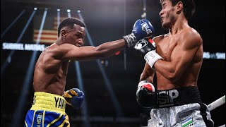 Subriel Matias vs Shohjahon Ergashev fight recap [upl. by Eiduj]