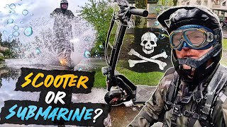 4000 Electric Scooter UNDERWATER Learn How To Waterproof Your Ebike or Scooter  Tips and More [upl. by Hana204]