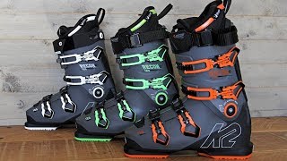 The Ski Boot School Episode 7  New boots from K2 Recon amp Luv [upl. by Nywnorb870]