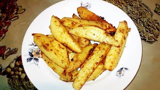 Oven roasted potato wedges [upl. by Matilde]